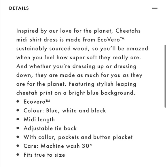 Cheetah Shirt Dress - Picture 13 of 14